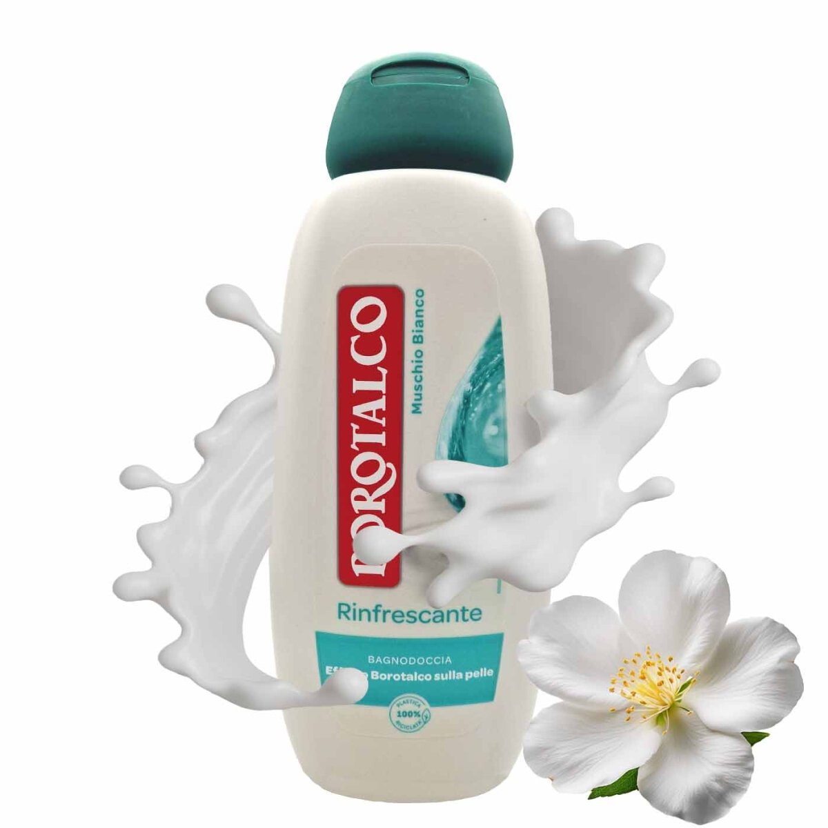 Borotalco Bagnodoccia Rinfrescante Muschio Bianco 450 ml