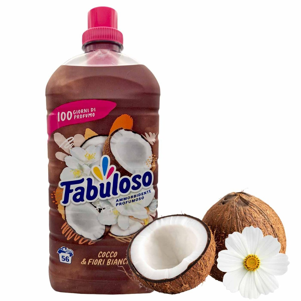 Fabuloso Ammorbidente Concentrato Cocco & Fiori Bianchi 1250 ml