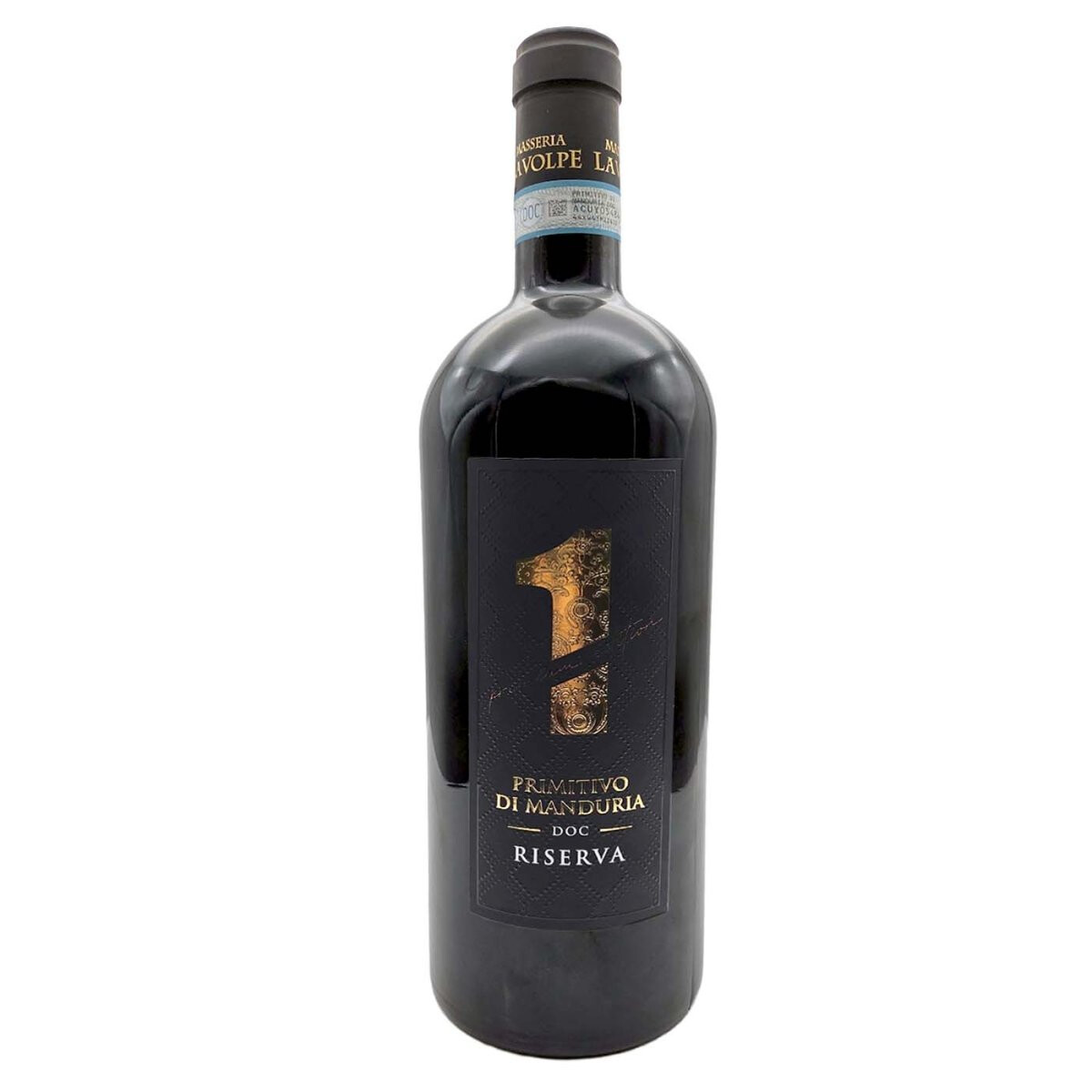 Masseria Le Volpe Primitivo di Manduria Premium Edition Riserva UNO DOC 0,75 Liter