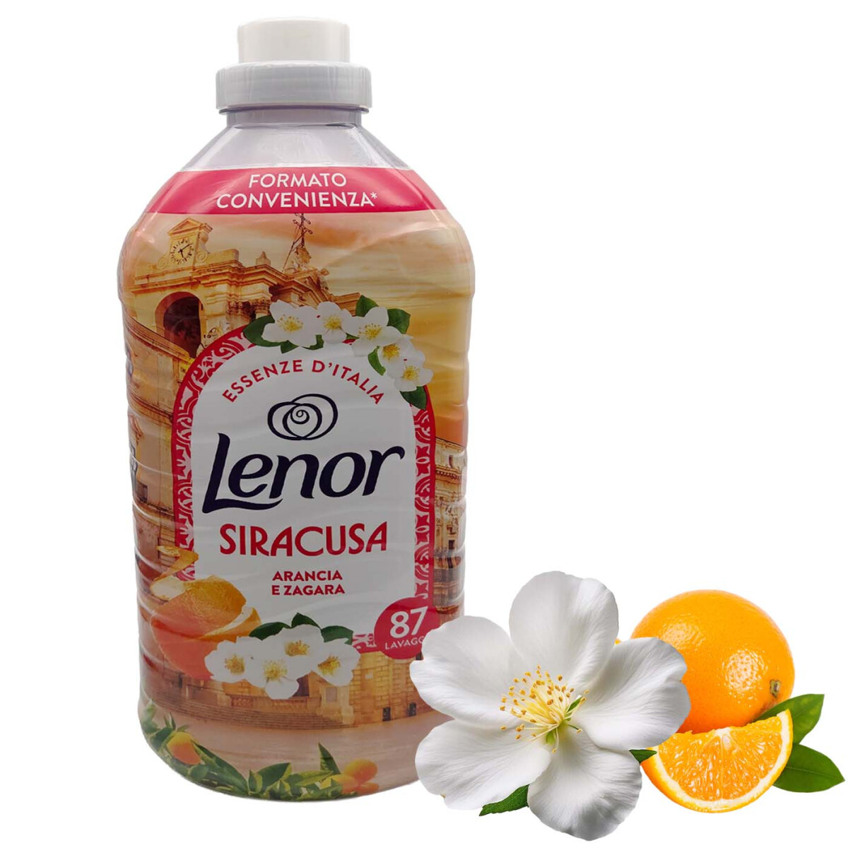 Lenor Ammorbidente Concentrato Siracusa Arancia e Zagara 1827 ml