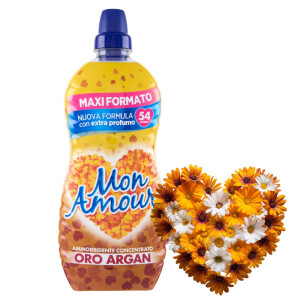 Mon Amour Ammorbidente Concentrato Oro & Argan 1350 ml